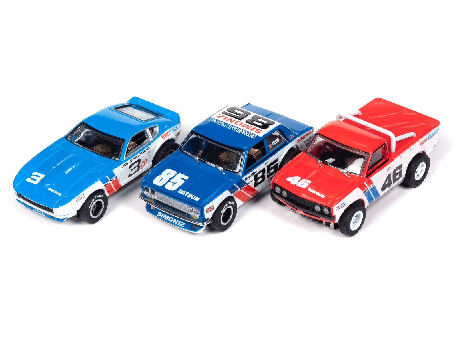 auto-world-xtraction-bre-datsun-slot-car-ho-1-64-r1-aimant image 2