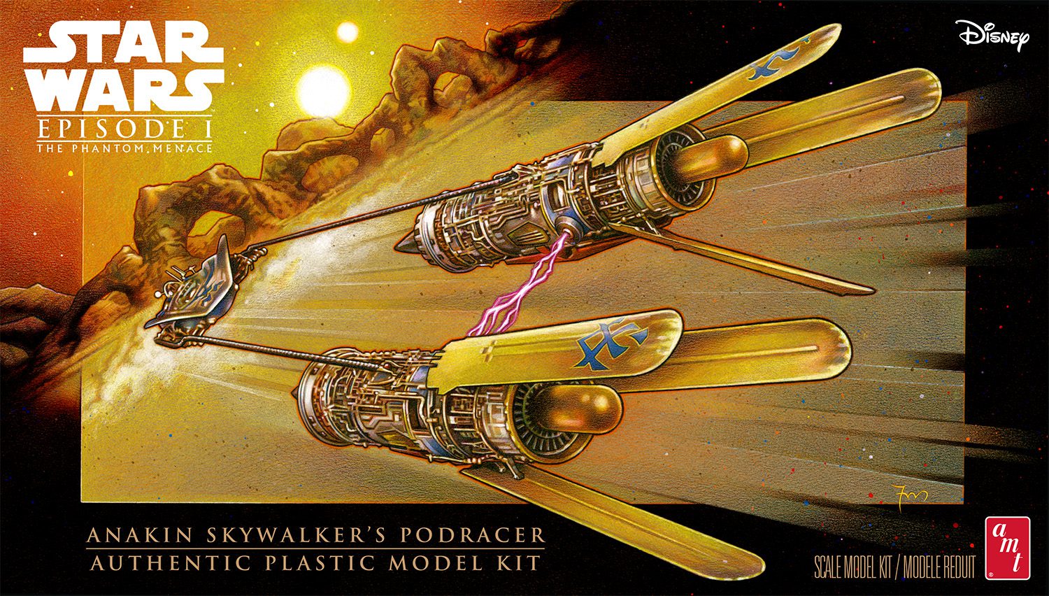 amt-anakin-podracer-star-wars-maquette-vaisseau-1-32 image 1