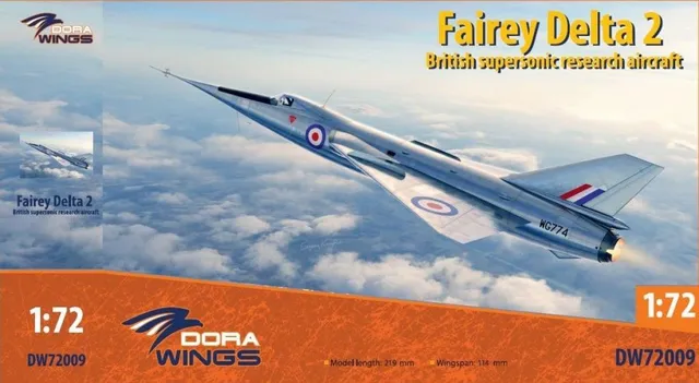 dora-wings-1-72-fairey-delta-2-maquette-avion-supersonique image 1