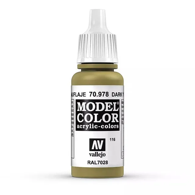 vallejo-model-color-70-978-dark-yellow-peinture-17ml-mate image 1