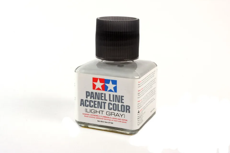 tamiya-87189-panel-line-peinture-maquette-gris-clair-40ml image 1