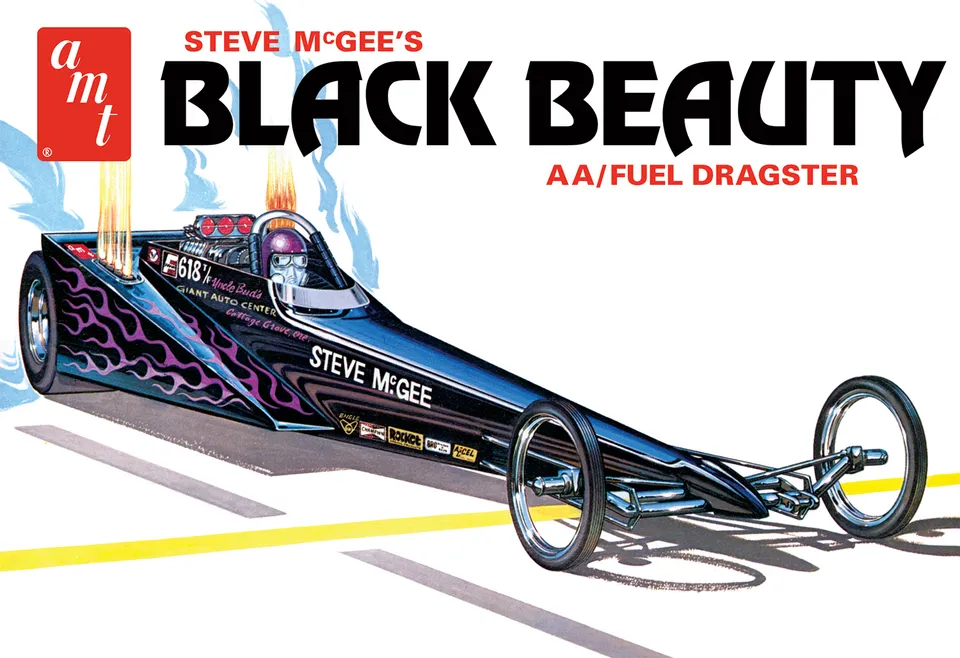 amt-black-beauty-wedge-dragster-maquette-1-25 image 1