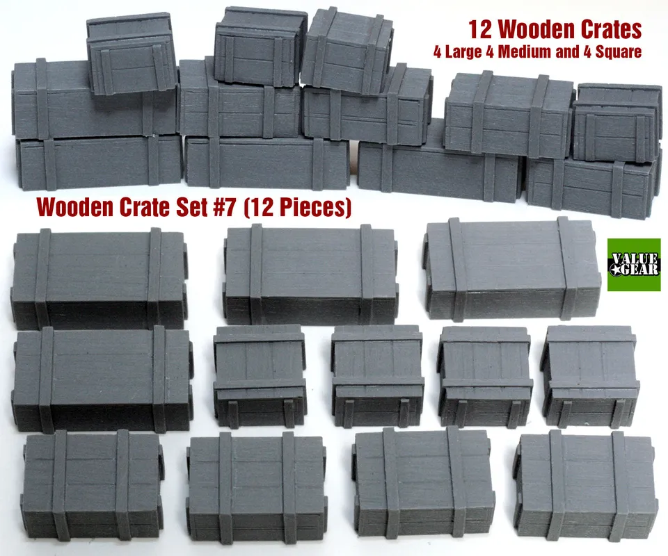 value-gear-wc007-caisses-bois-1-35-accessoires-diorama image 1