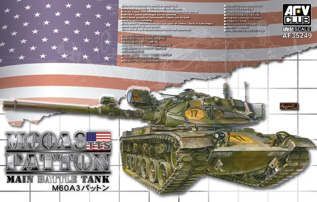 afv-club-35249-m60a3-patton-maquette-char-1-35 image 1