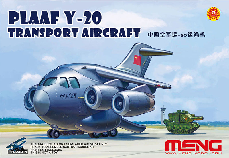 meng-mplane-009-y-20-egg-plane-maquette-avion-transport-chinois image 1