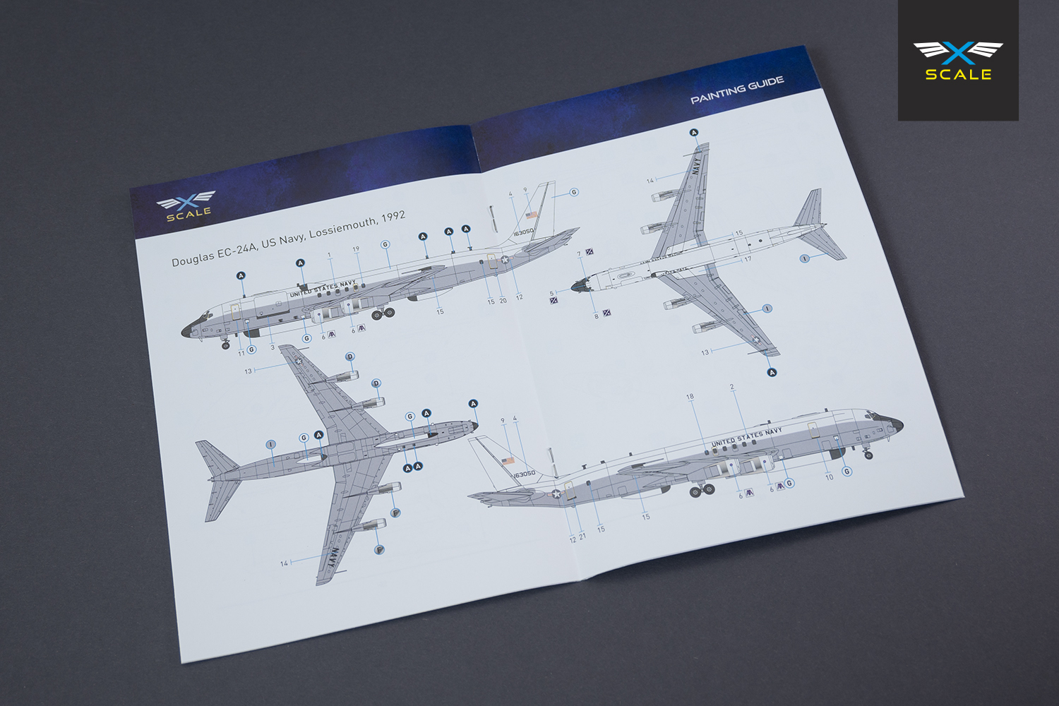 x-scale-144006-douglas-ec-24a-maquette-avion-1-144 image 3