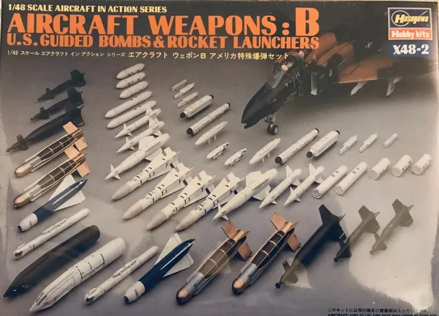 hasegawa-36002-armement-avion-us-weapons-b-1-48 image 1