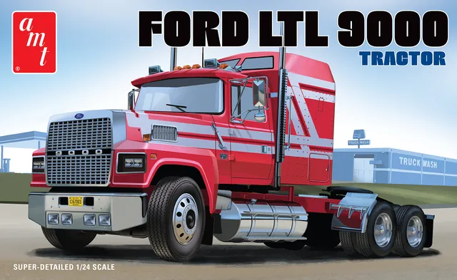 amt-ford-ltl-9000-semi-tractor-maquette-camion-1-24-niveau-3 image 1