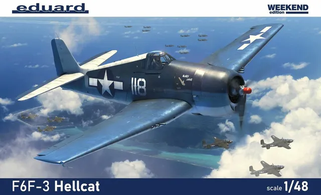 eduard-84194-f6f-3-hellcat-maquette-avion-1-48-weekend image 1