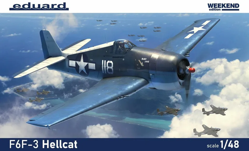 eduard-84194-f6f-3-hellcat-maquette-avion-1-48-weekend image 1