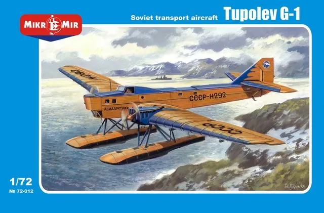 amp-mikromir-tupolev-g-1-maquette-avion-transport-sovi-tique image 1