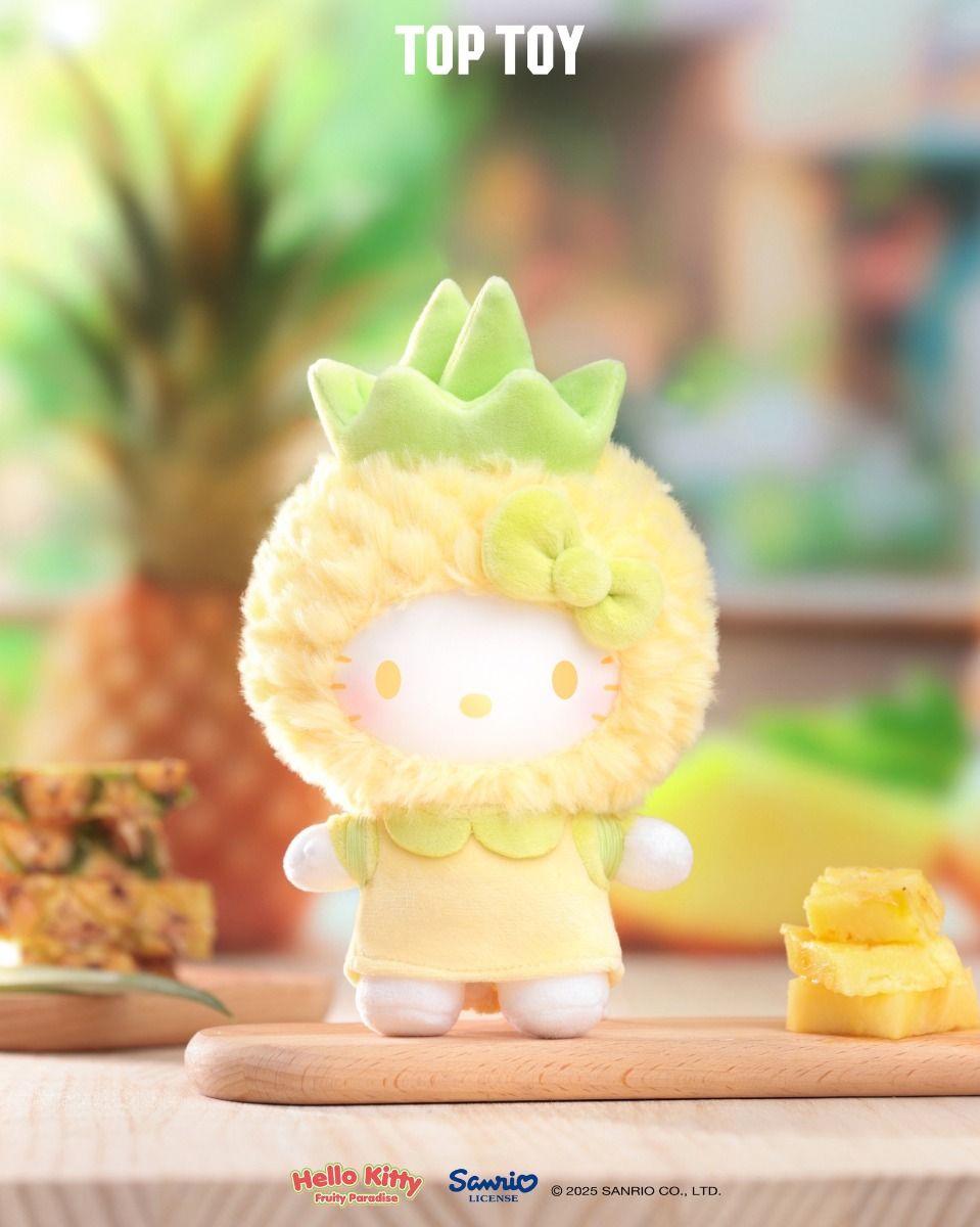 toptoy-hello-kitty-fruity-paradise-peluche-porte-cl-s-fruit image 6
