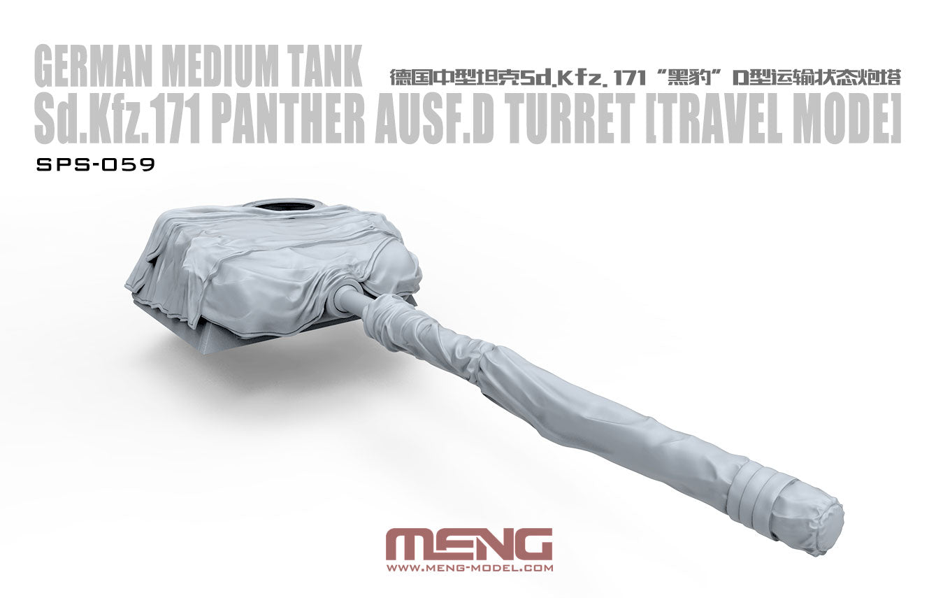 meng-panther-ausf-d-tourelle-r-sine-1-35-mode-transport image 1