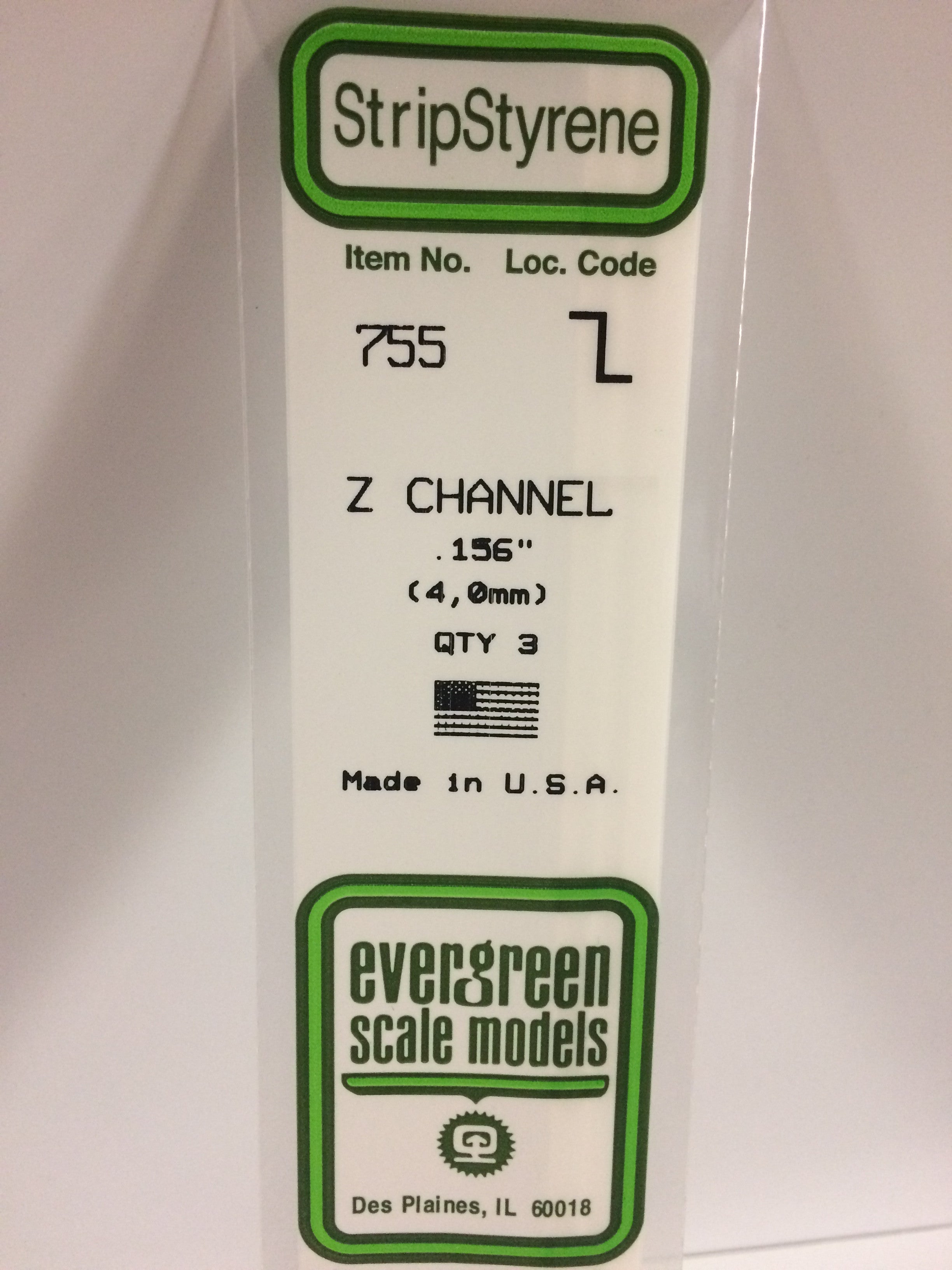 evergreen-shapes-755-profil-en-z-4-0-mm-x-35-cm-lot-3 image 1