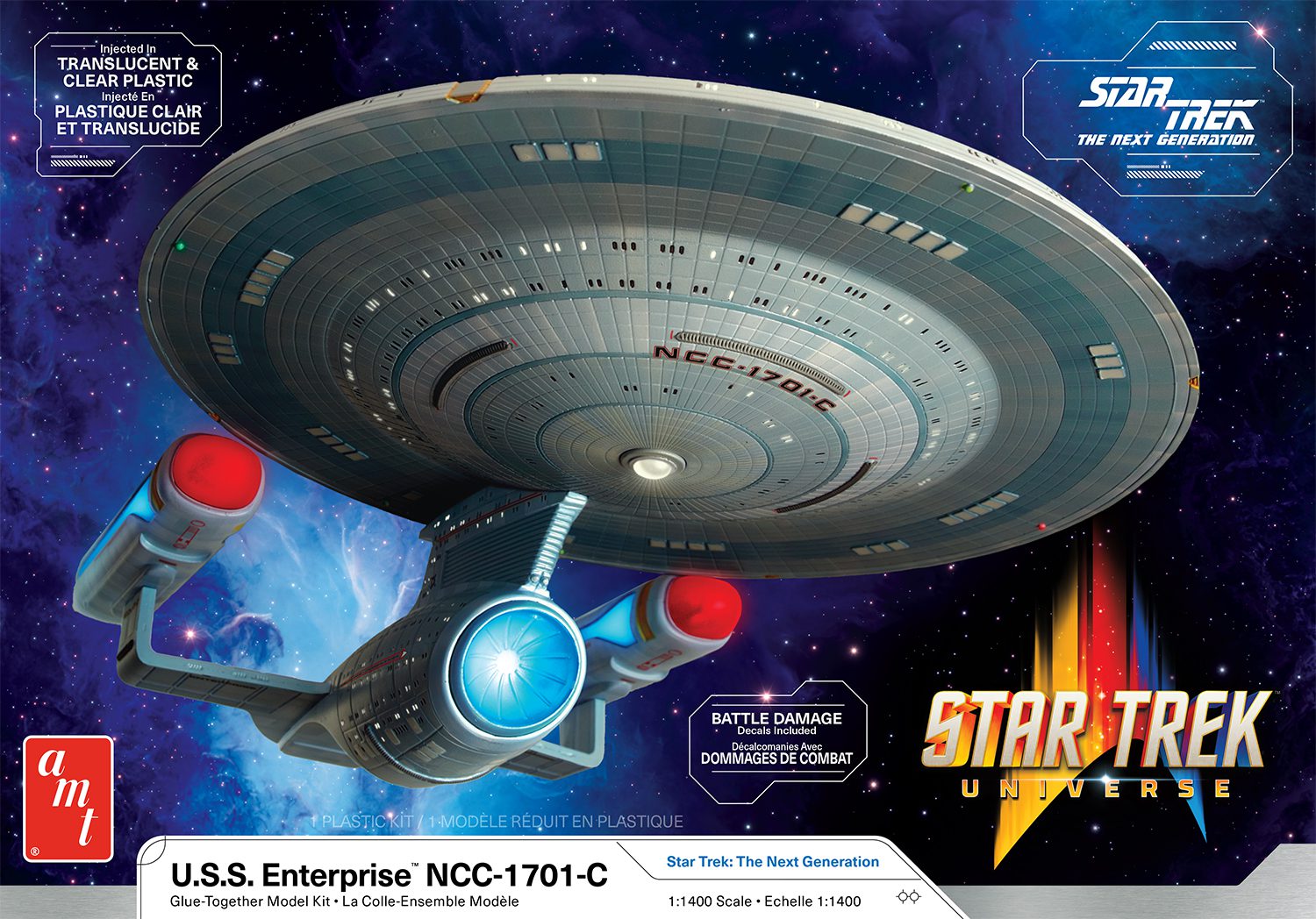 amt-uss-enterprise-ncc-1701-c-kit-maquette-1-1400-star-trek image 1