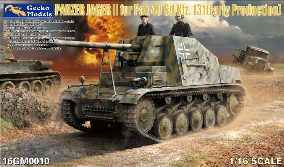 gecko-models-16gm0010-panzer-j-ger-ii-maquette-char-allemand-1-16 image 1