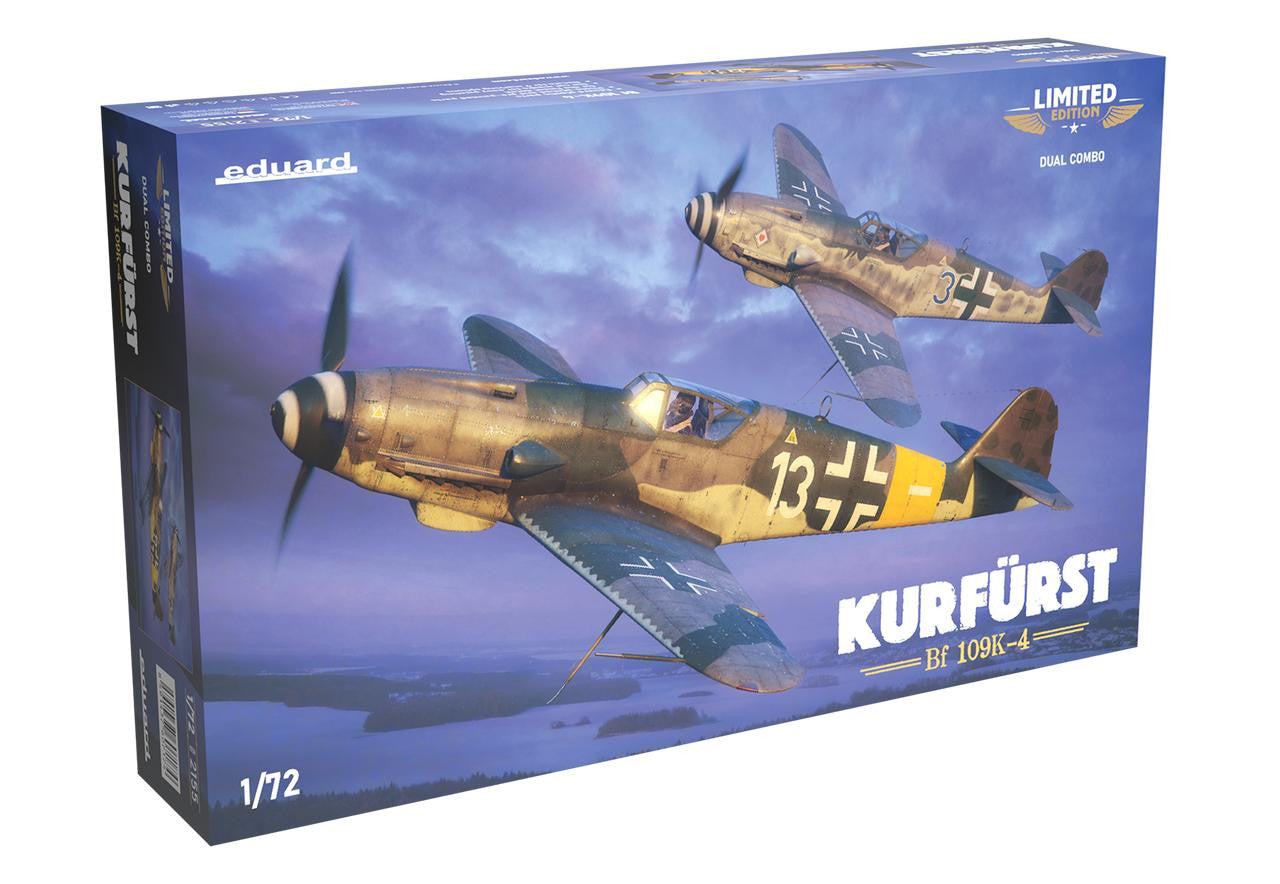 eduard-2155-kurf-rst-bf-109-k-4-dual-combo-maquette-1-72 image 1