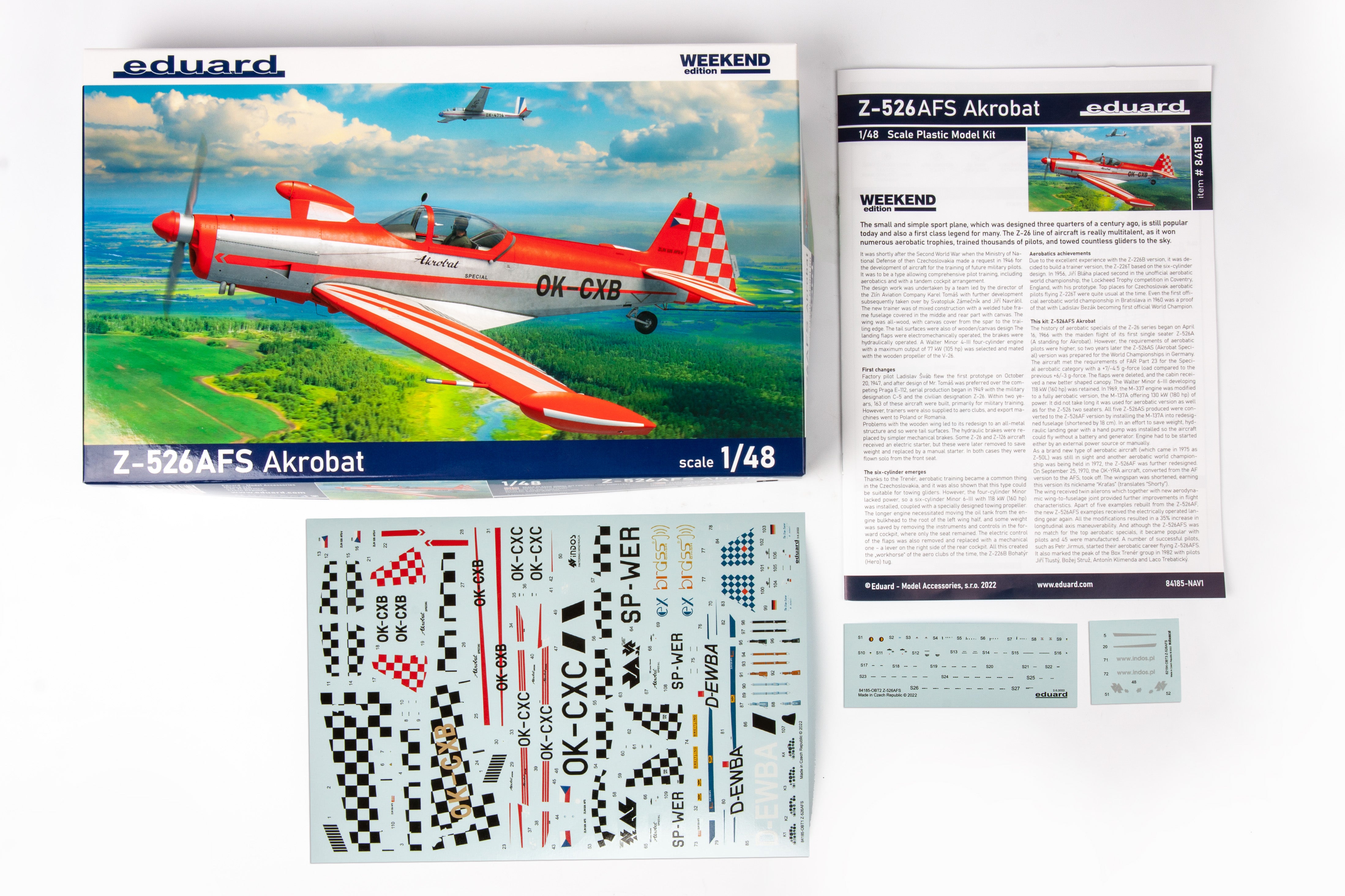 eduard-84185-z-526afs-acrobat-maquette-avion-1-48-weekend image 2