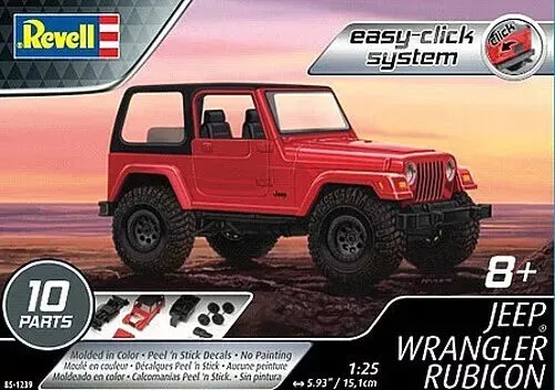 revell-85-1239-jeep-wrangler-rubicon-maquette-voiture-1-25 image 1
