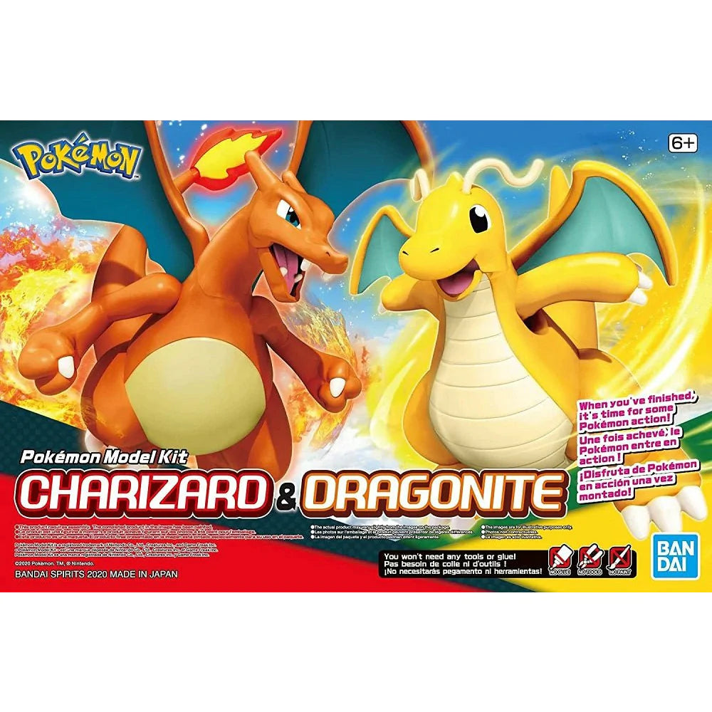bandai-pokemon-dracaufeu-dragonite-model-kit-monter image 1