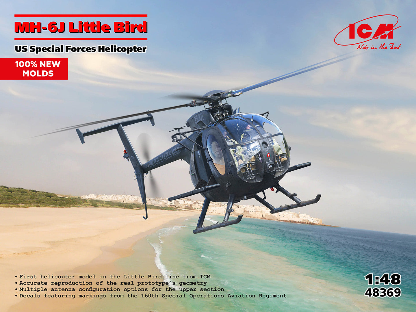 icm-48369-mh-6j-little-bird-maquette-h-licopt-re-1-48 image 1