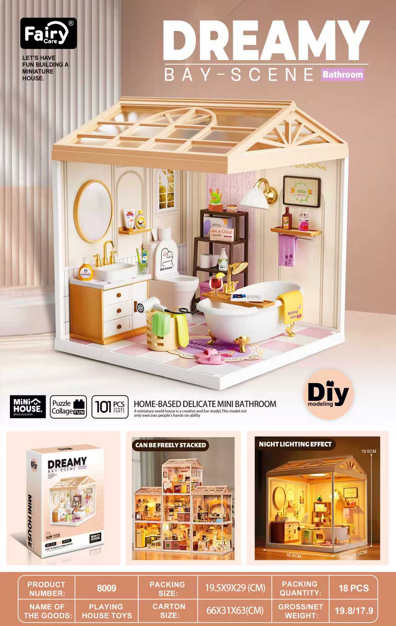 fairy-care-fc-dbs8009-maison-miniature-salle-de-bain-led image 1