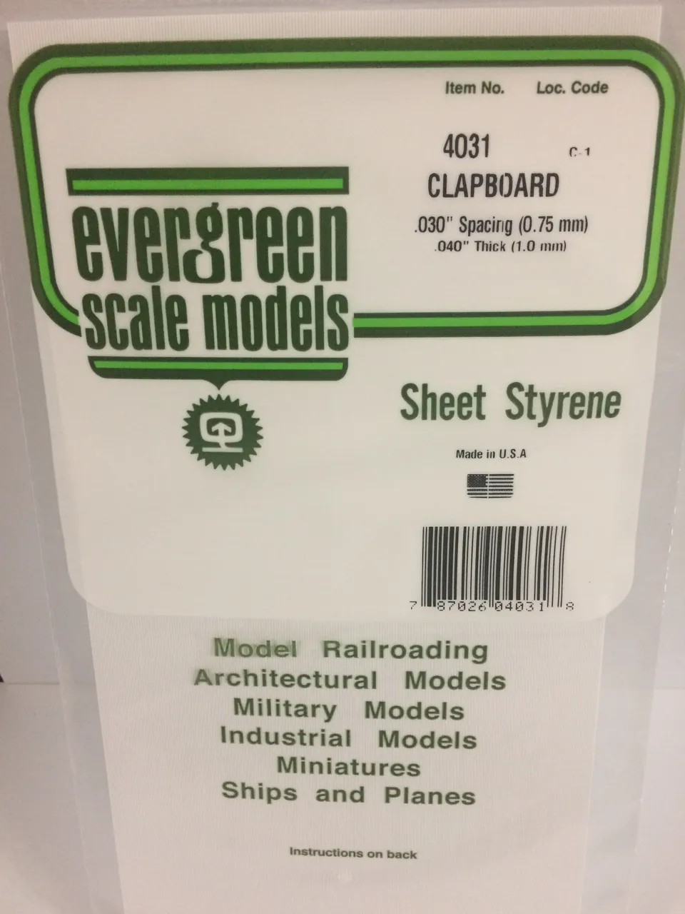 evergreen-siding-4031-plaque-bardage-blanc-15x30-cm-1-feuille image 1