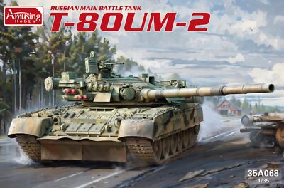 amusing-hobby-35a068-t-80u-m-2-maquette-char-1-35-russe image 1