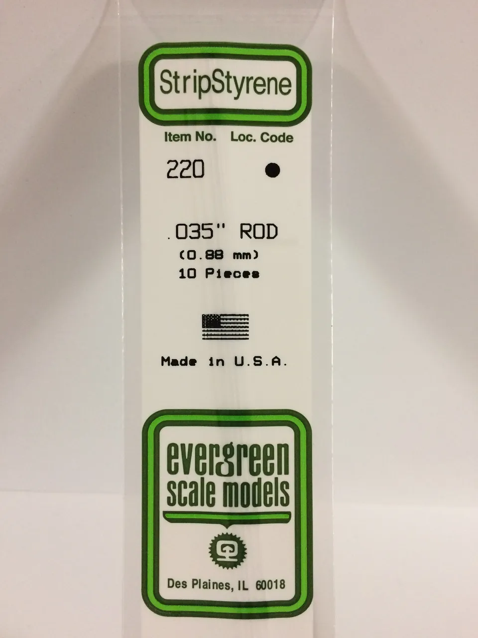 evergreen-rod-220-tige-ronde-blanche-0-88mm-x35cm-10pcs image 1