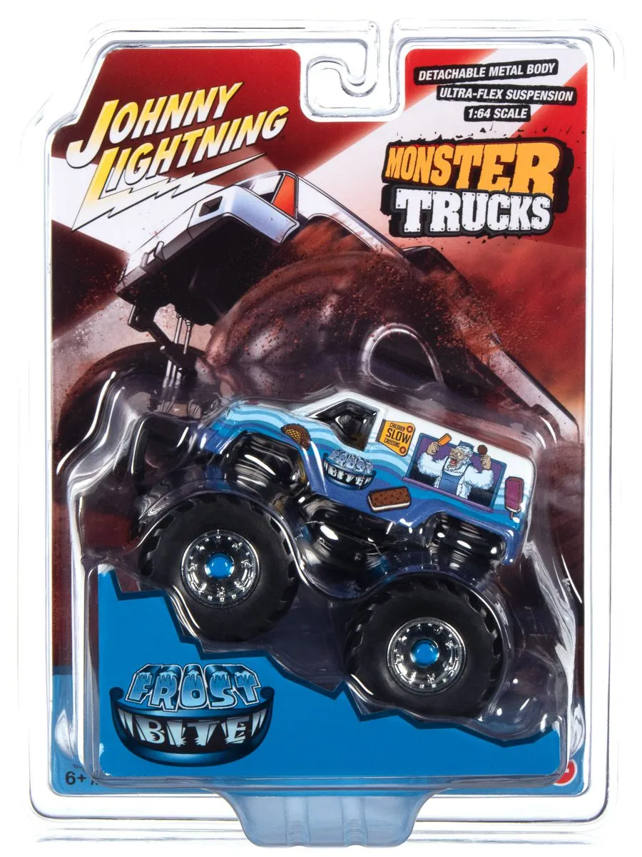 johnny-lightning-frost-bite-monster-truck-miniature-1-64-pneu-noir image 1