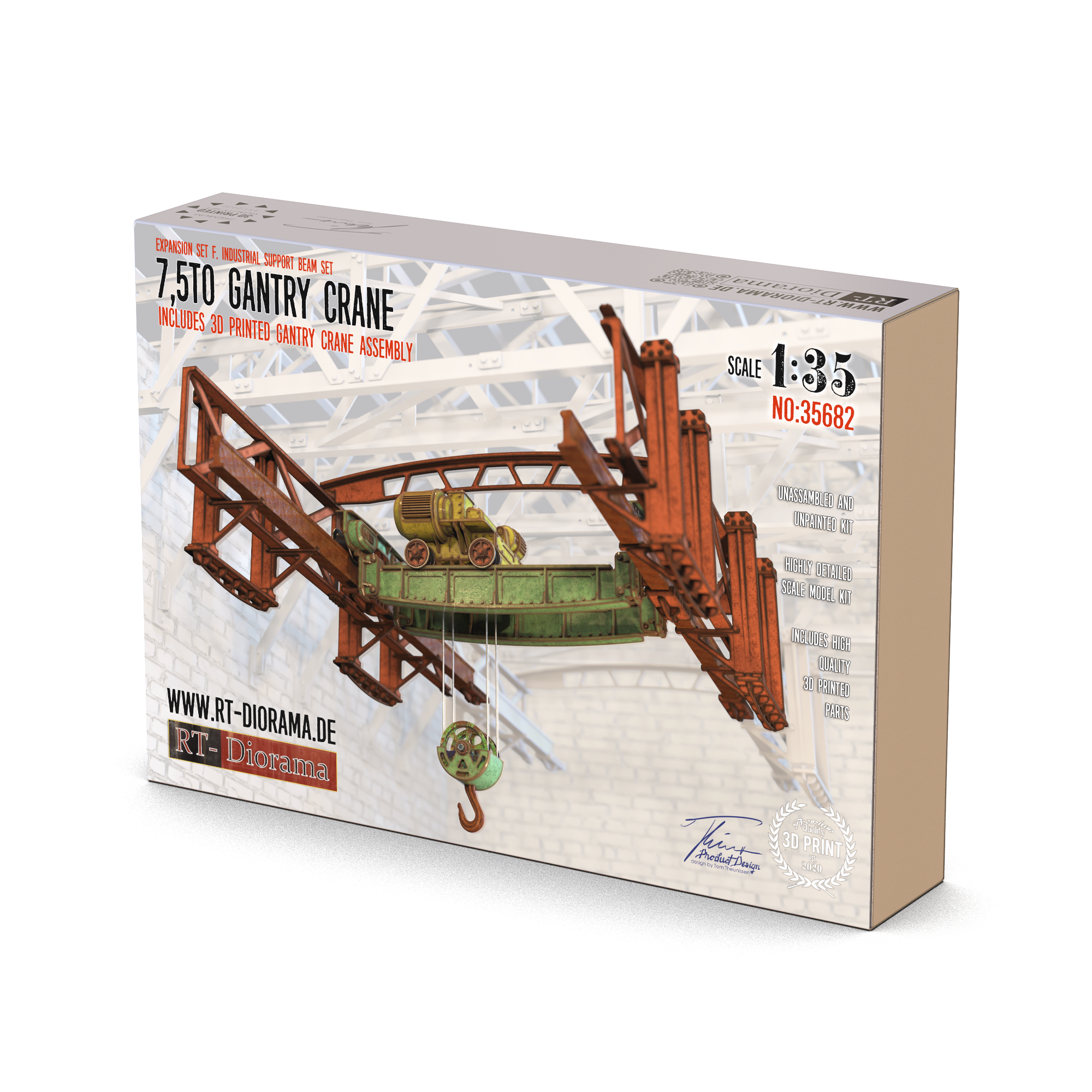 rt-diorama-35682-grue-portique-7-5t-diorama-1-35 image 1