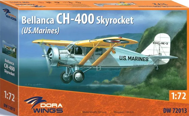 dora-wings-dw72013-bellanca-ch-400-skyrocket-maquette-avion-1-72 image 1