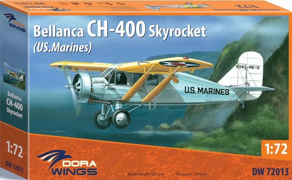 dora-wings-dw72013-bellanca-ch-400-skyrocket-maquette-avion-1-72 image 1