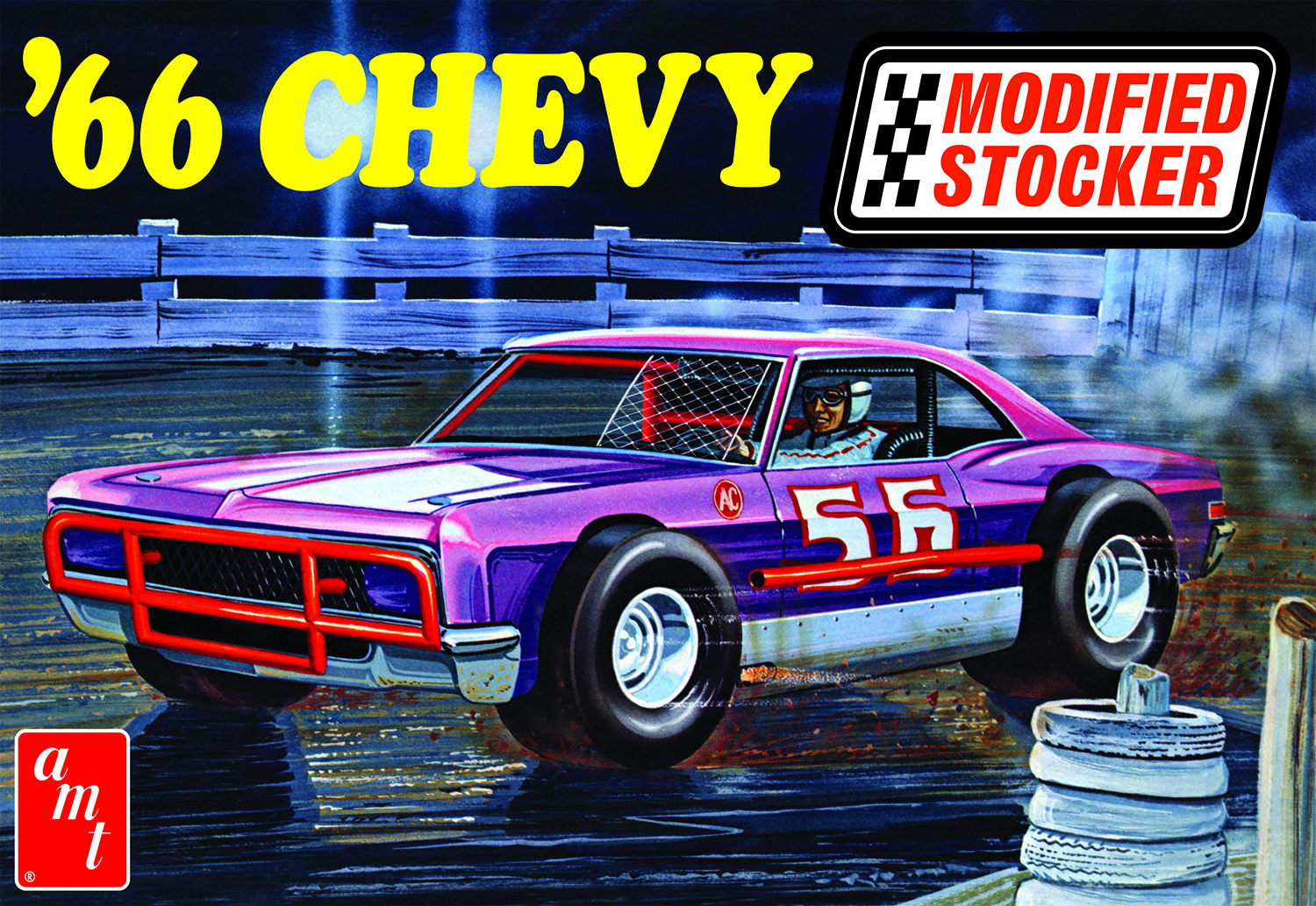 amt-1966-chevy-impala-modified-stocker-maquette-1-25 image 1