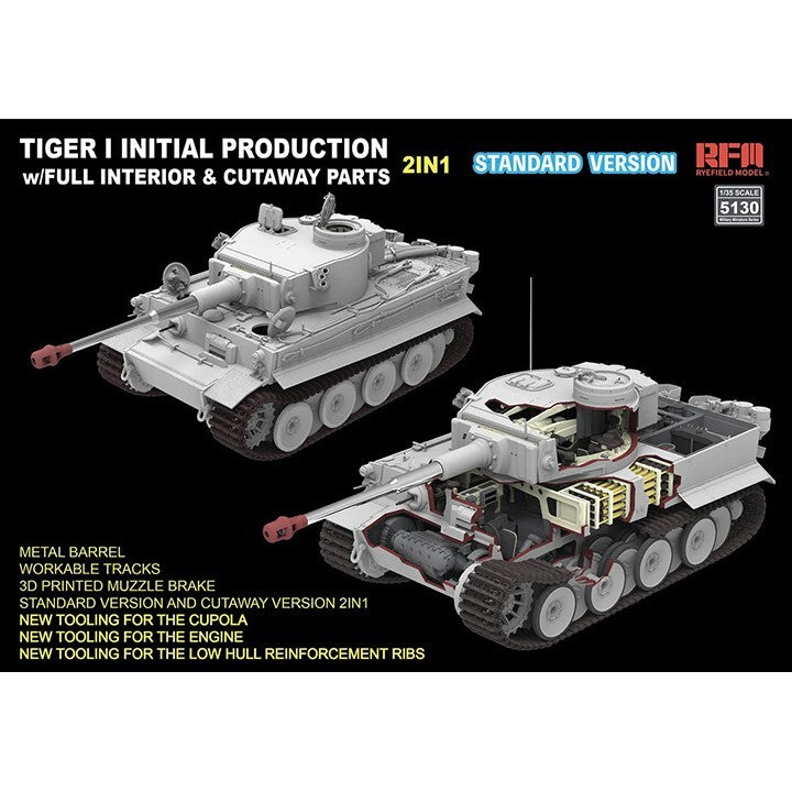 rye-field-model-5130-tiger-i-initial-maquette-char-1-35-int-rieur-complet image 1
