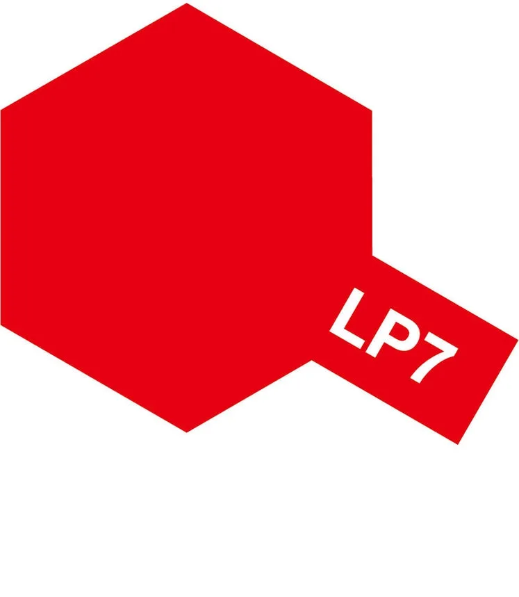 tamiya-lp7-pure-red-laque-pot-peinture-maquette-10ml image 1