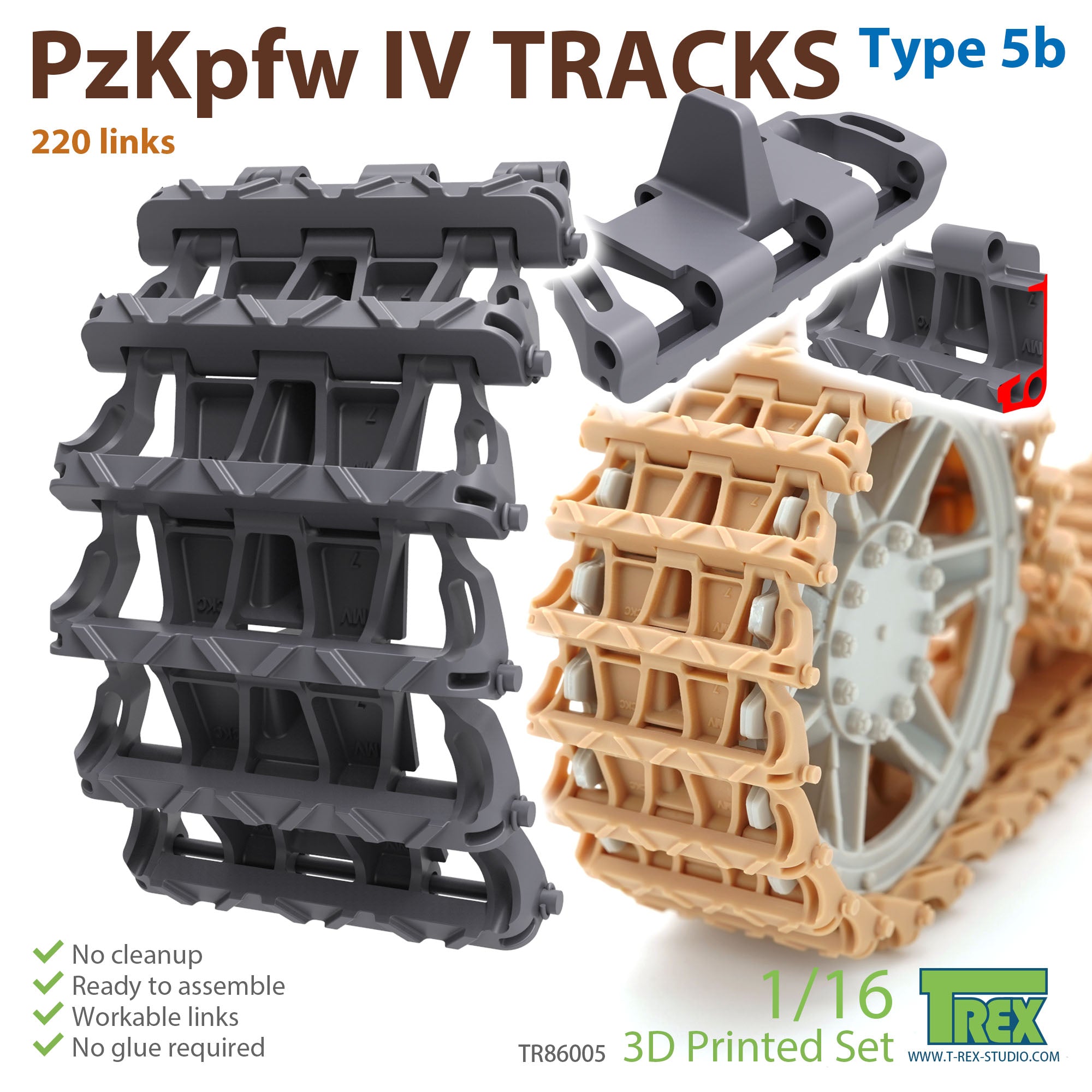 t-rex-86005-pzkpfw-iii-iv-tracks-type-5b-chenilles-1-16 image 1
