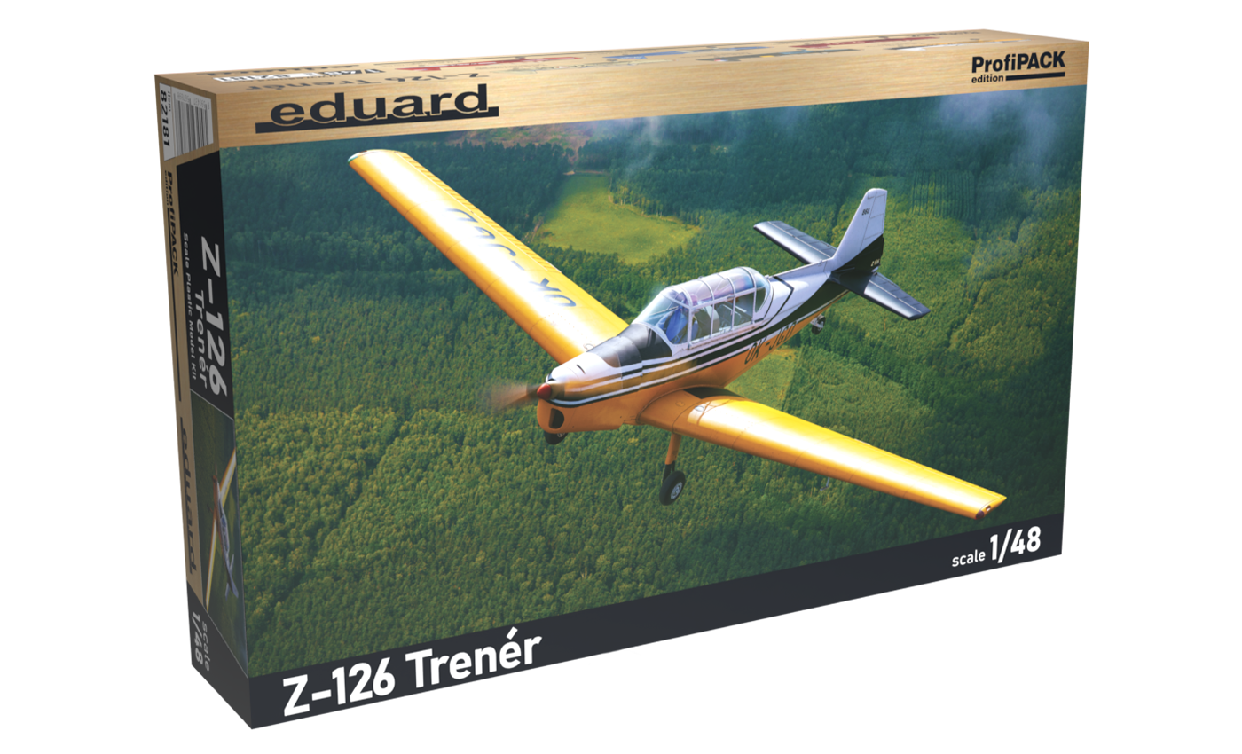 eduard-82181-z-126-tren-r-profipack-maquette-avion-1-48 image 1