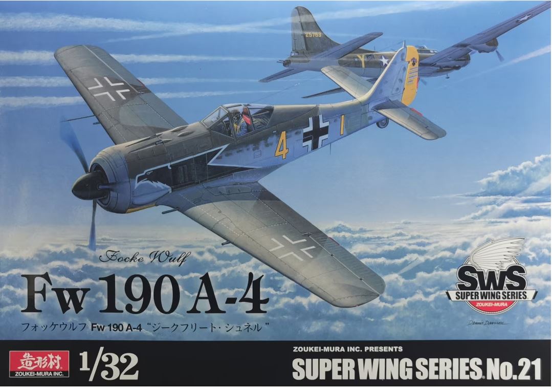 zoukei-mura-sws21-fw-190-a-4-1-32-maquette-avion-allemand image 1