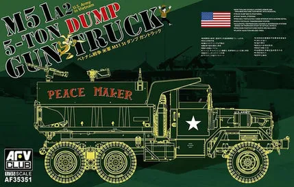 afv-club-35351-m51a2-maquette-camion-benne-1-35-gun-truck image 1