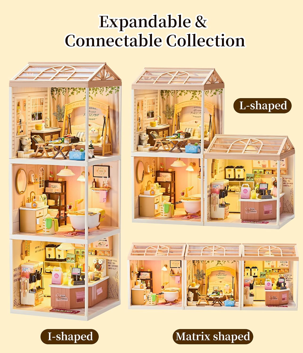 fairy-care-dreamy-bay-maison-miniature-diy-led-fc-dbs8003 image 8