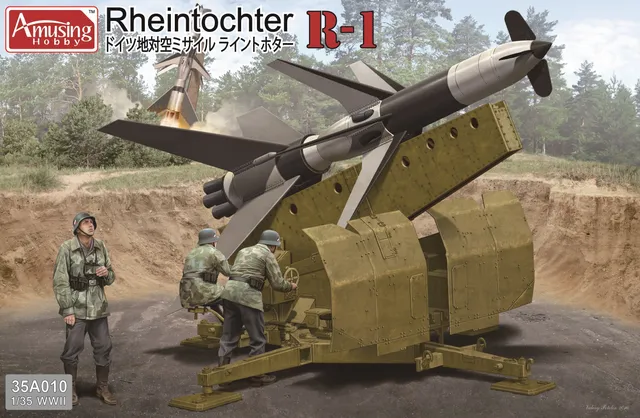 amusing-hobby-35a010-rheintochter-r-1-maquette-missile-1-35 image 1