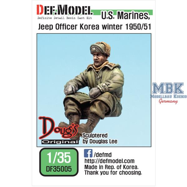 def-model-df35005-officier-us-marines-jeep-figurine-1-35-cor-e image 1