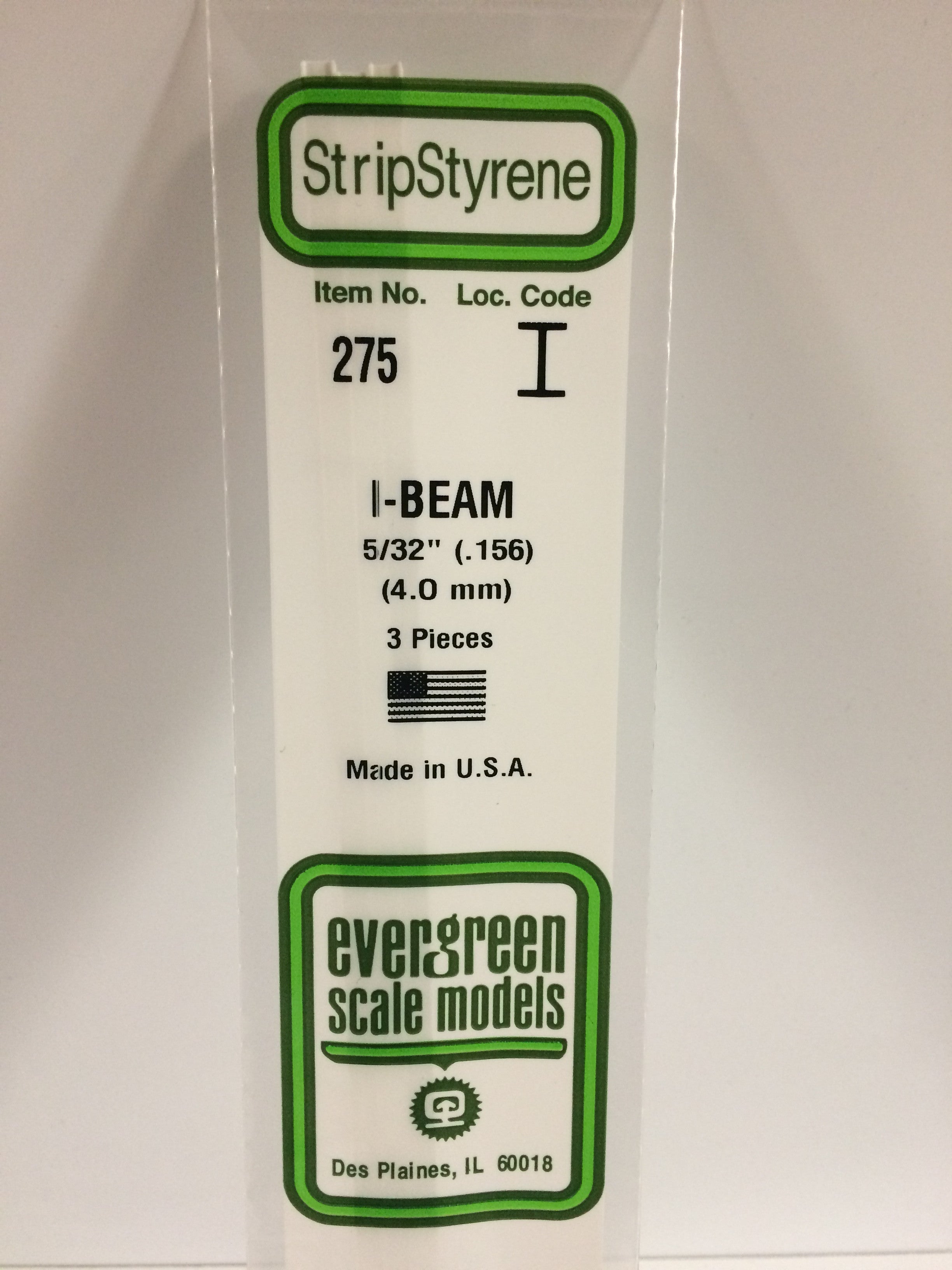 evergreen-shapes-275-poutre-en-i-polystyr-ne-blanc-4-mm image 1