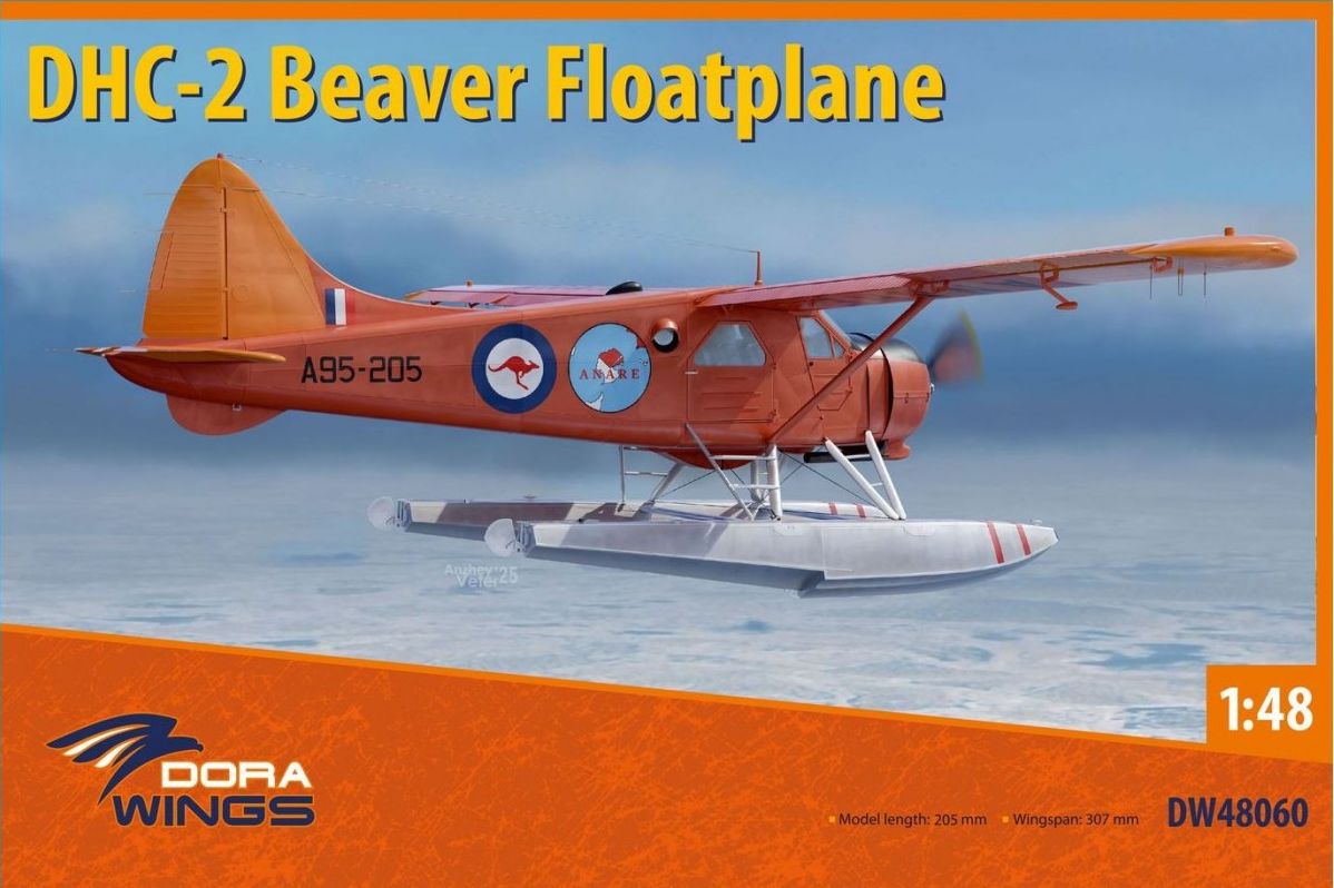 dora-wings-dhc-2-beaver-maquette-hydravion-1-48-dw48060 image 1