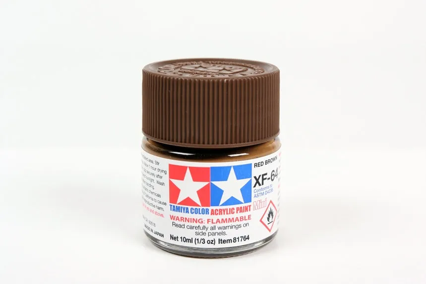 tamiya-xf64-peinture-acrylique-brun-rouge-10ml-mat image 1