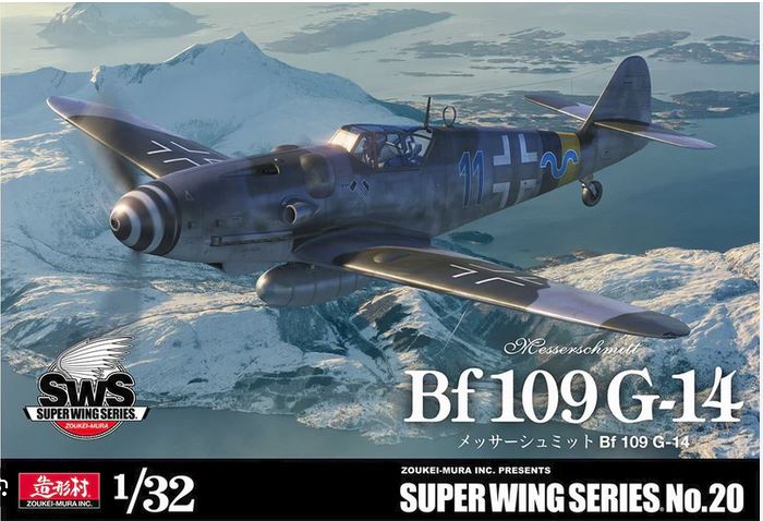 zoukei-mura-sws20-maquette-1-32-messerschmitt-bf-109-g-14 image 1