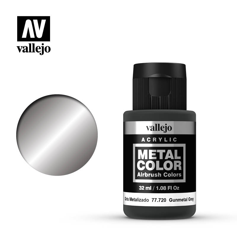 vallejo-metal-color-77-720-peinture-maquette-gunmetal-grey-32-ml image 1