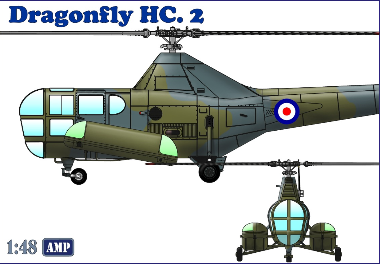 amp-48003-westland-ws-51-dragonfly-hc-2-maquette-h-licopt-re image 1