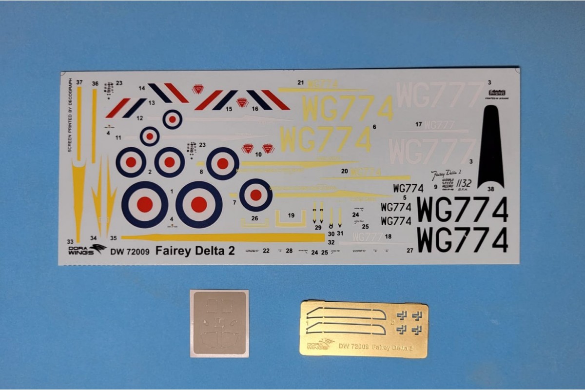 dora-wings-1-72-fairey-delta-2-maquette-avion-supersonique image 4